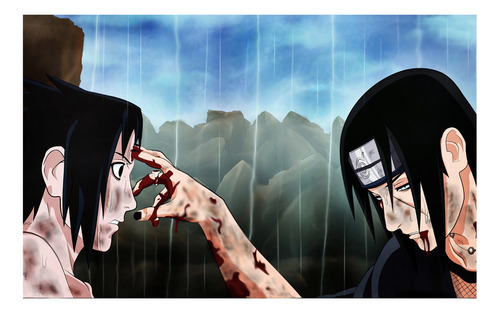 4 Poster De Naruto De 21cmx29cm