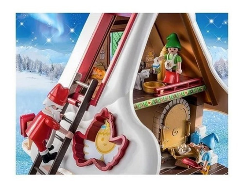 Casita Casa De Panadería Navideña Playmobil