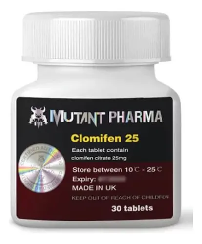 Citrato de clomifeno 25mg