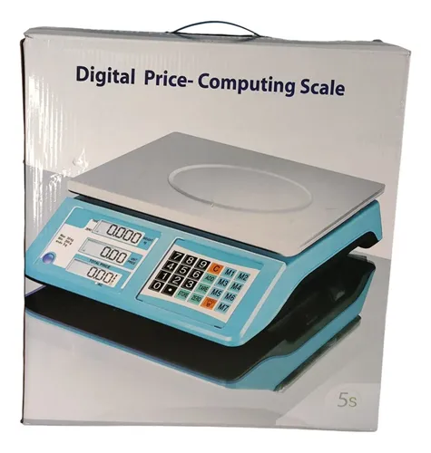 Balanza Bascula Electronica Peso Digital Gramera Max 40kg