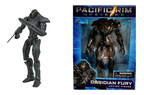 Figura Muñeco Pacific Rim Obsidian Fury Juguete Robot Titan