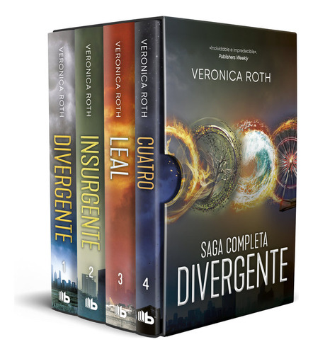 Libro Divergente (estuche Con: Divergente # Insurgente # ...