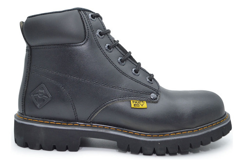 Bota De Trabajo Uso Rudo Para Hombre 100% Piel Pma Casco