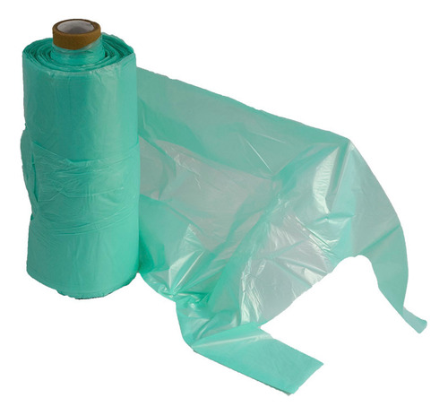 Bolsa Camiseta Rollo Mediana Bio Con 100pzas Resistente Agua Caniseta