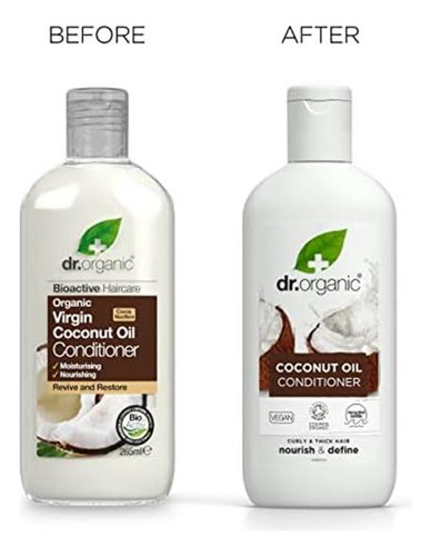 Condicionador De Óleo De Coco Orgânico Virgem Orgânico Docto