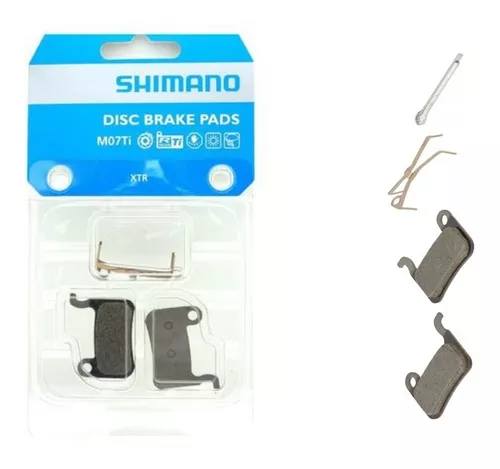 Pastillas con disipador para freno de disco Shimano XTR M9000, XT