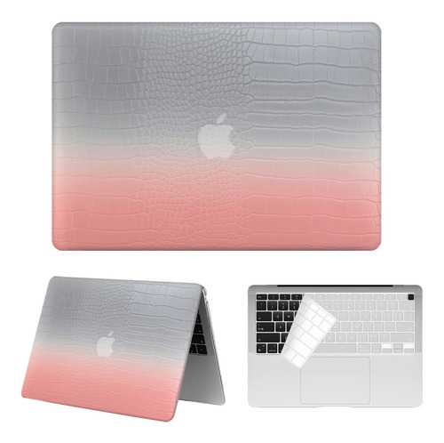 Watbro Funda De Piel Compatible Con Macbook Air De 13 Pulgad