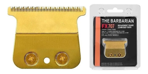 Cuchilla Gold Fx707 Trimmer Generico Tipo Babyliss Barbarian