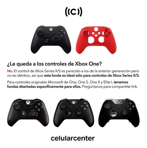 Funda Control Xbox Series X / S Goma Protector Silicon Grips