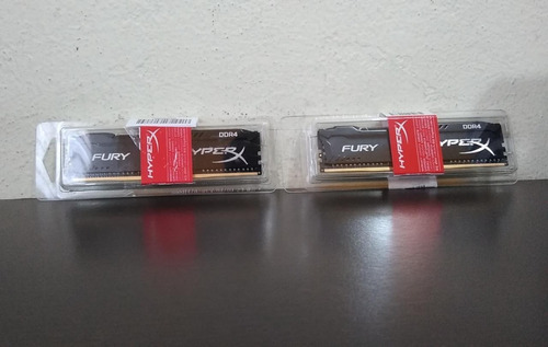 Memoria Ram Hyperx Fury 4gbx2 2400mhz (Usado)