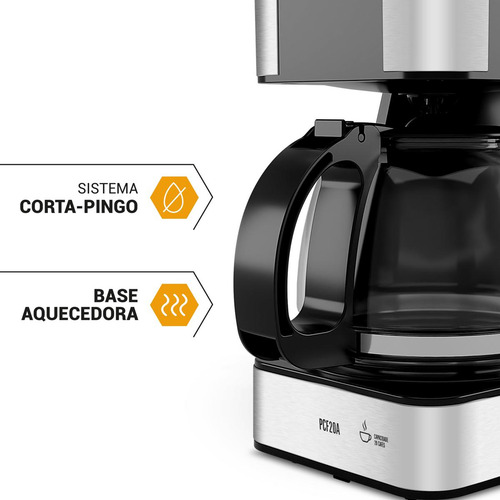 Cafeteira 20 Cafezinhos Pcf20a 720ml 650w 110v Philco