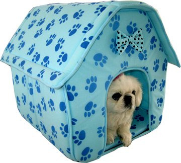 Masterpet Gato/perro Plegable Huellas De Pata Mascota Suave 