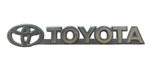 Emblema Letras Cromadas Toyota Meru Machito Burbuja Autana