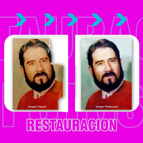 Restauración De Fotos - Photoshop