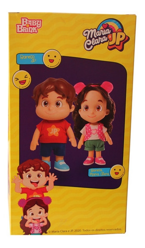 Imagem 2 de 10 de Brinquedo Boneca Maria Clara E Jp Dupla Youtubers Rosita