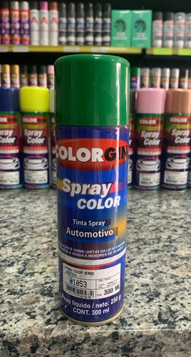 Spray Automotivo Colorgin Cores Diversas