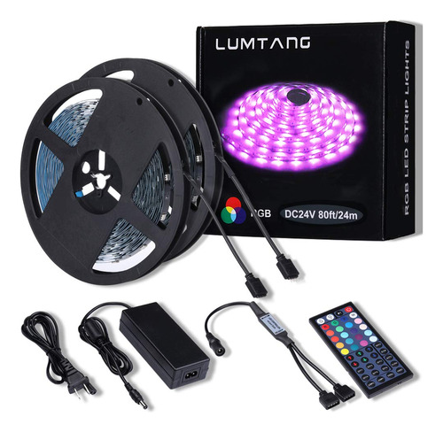 Tira Luz Led Rgb Pie Smd Que Cambia Color Tecla Control Rf