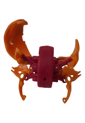 Bakugan Ulta Pyrus Vicerox Red 4cm (Usado)
