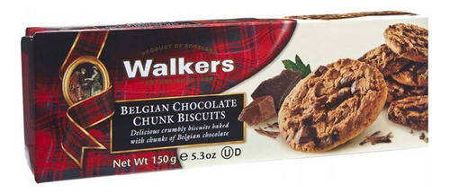 Galletas Walkers Chocolate Belgian 150g