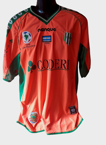 Camiseta Del Club Argentino Banfield Copa Libertadores 2005 (Usado)