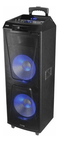 Parlante Aiwa AW-T2400 portátil con bluetooth negro