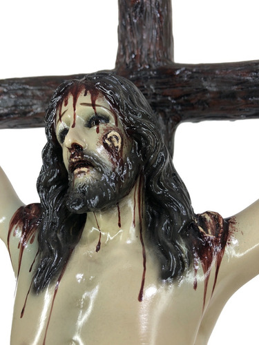 Imagen 2 de 2 de Cristo En Agonía De Base 85cm