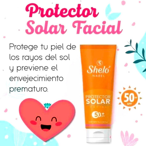 Protector Solar Facial En Crema Sin Color Fps 50 Hidratante