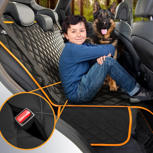 Imagen 8 de 10 de Funda Para Asiento De Coche Protector De Perro, Impermeable