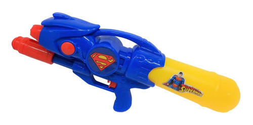 Imagen 1 de 7 de Pistola De Agua  46 Cm Infantil De Superman Jlt 8255