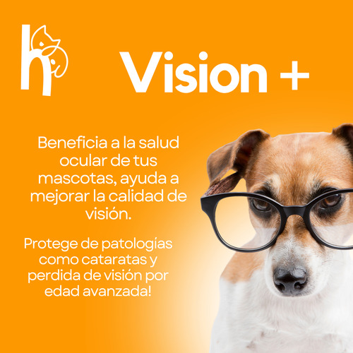 Suplemento Mascotas Vision + 100 Tabletas Perro Y Gato
