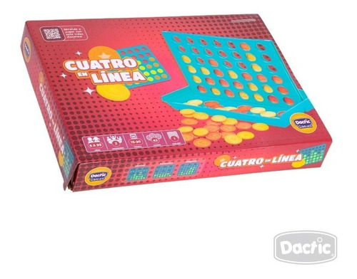 Juego De Mesa Cuatro En Línea - Dactic