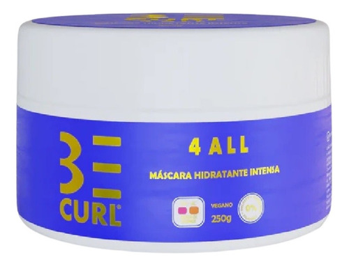 Máscara Hidratante Intensa Be Curl 4 All 250g