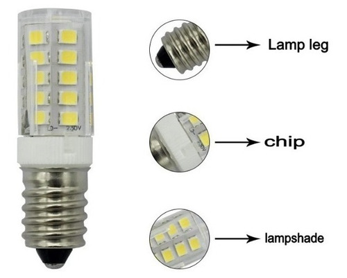 Lâmpada Led E14 12w 220v Branco Frio