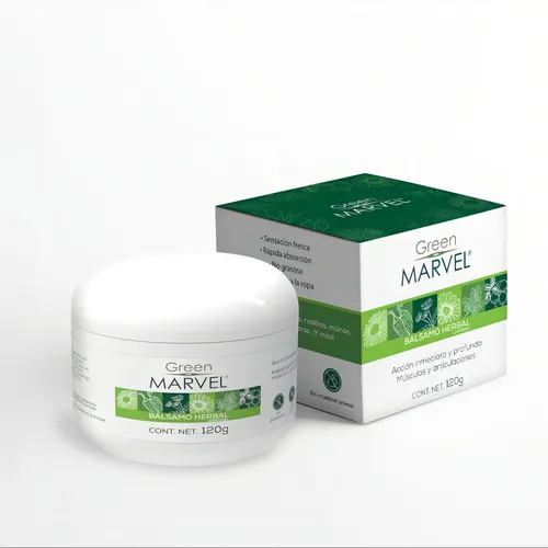 Green Marvel crema para dolor muscular de 120g