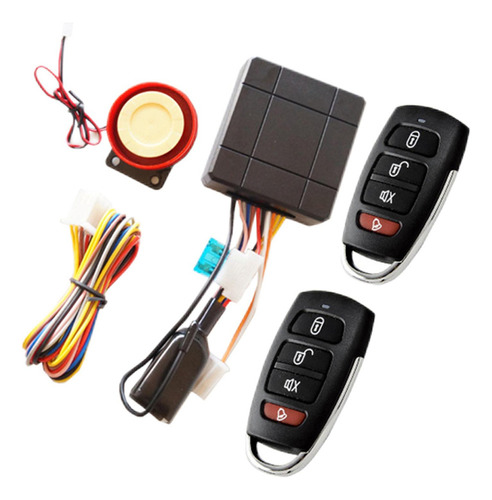 Kit De Alarma Antirrobo Para Motocicleta App Control Remoto