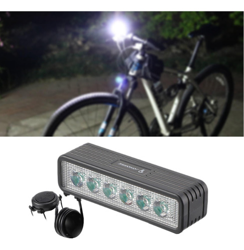 Luz De Bicicleta Luz Delantera Para Faro Con Alarma