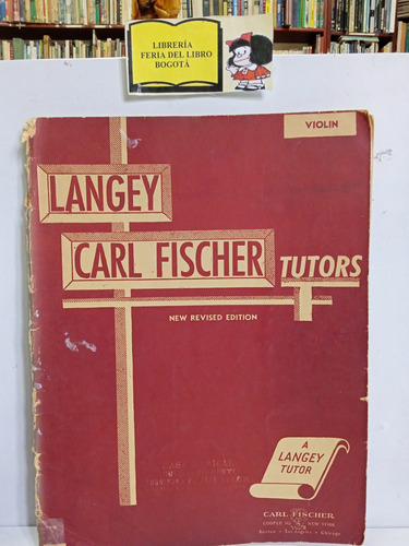 Violin - Langey Carl Fischer - Métodos Y Estudios