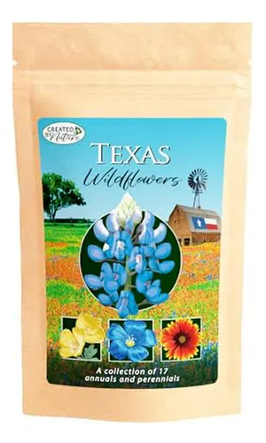 Mezcla De Semillas De Flores Silvestres De Texas, 17 Varieda