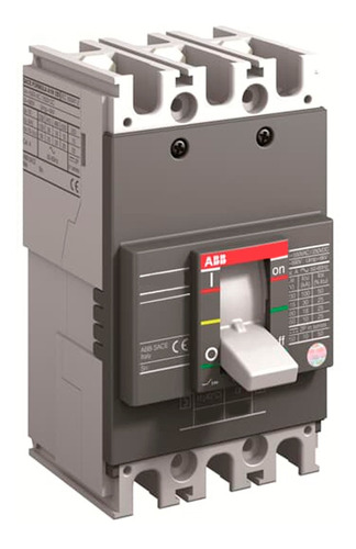 Disjuntor Caixa Moldada Tripolar 125a 10ka 240/415v Abb