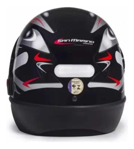 Capacete Samarino Preto