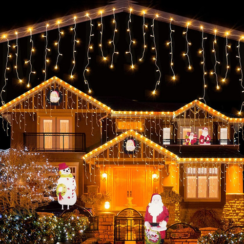 Serie Navideña Cascada 500 Leds 10 Metros Exterior Navidad