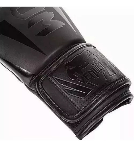 Luvas De Boxe Venum 12 Onças Pretas Foscas A