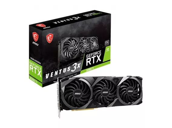 Placa De Video Nvidia Msi Rtx 3080 Ti Ventus 3x 12gb Oc