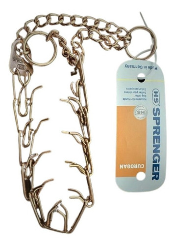 Imagem 2 de 5 de Coleira Herm Sprenger Curogan Anel O 2,25mm 41cm Prong Colar