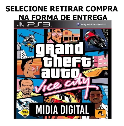 Grand Theft Auto: Vice City para PS2 - Take 2 - Jogos de Ação - Magazine  Luiza