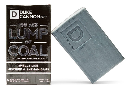 Duke Cannon Supply Co. Big Ass Lump Of Coal - Jabon En Barra