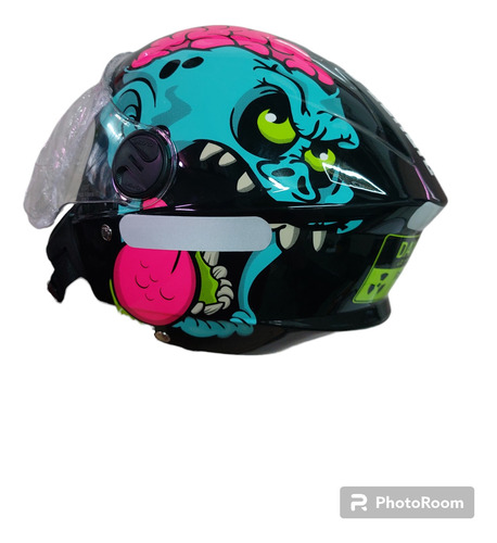 Casco Abierto Pro Tork Flow Br Zombi