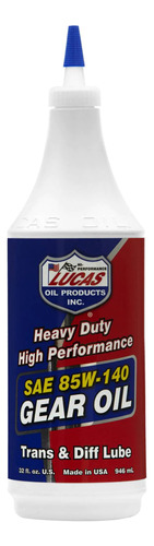 Aceite Para Transmision 85w140 Lucas Oil 