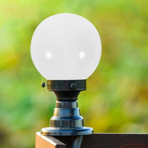 Lámpara Globe, Lámpara De Bola, Soporte Para Poste, Globe Li