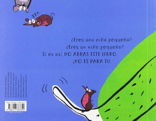 Este Libro No Es Para Ti (t.d), De Nogues. Editorial Takatuka, Tapa Dura En Español, 2019